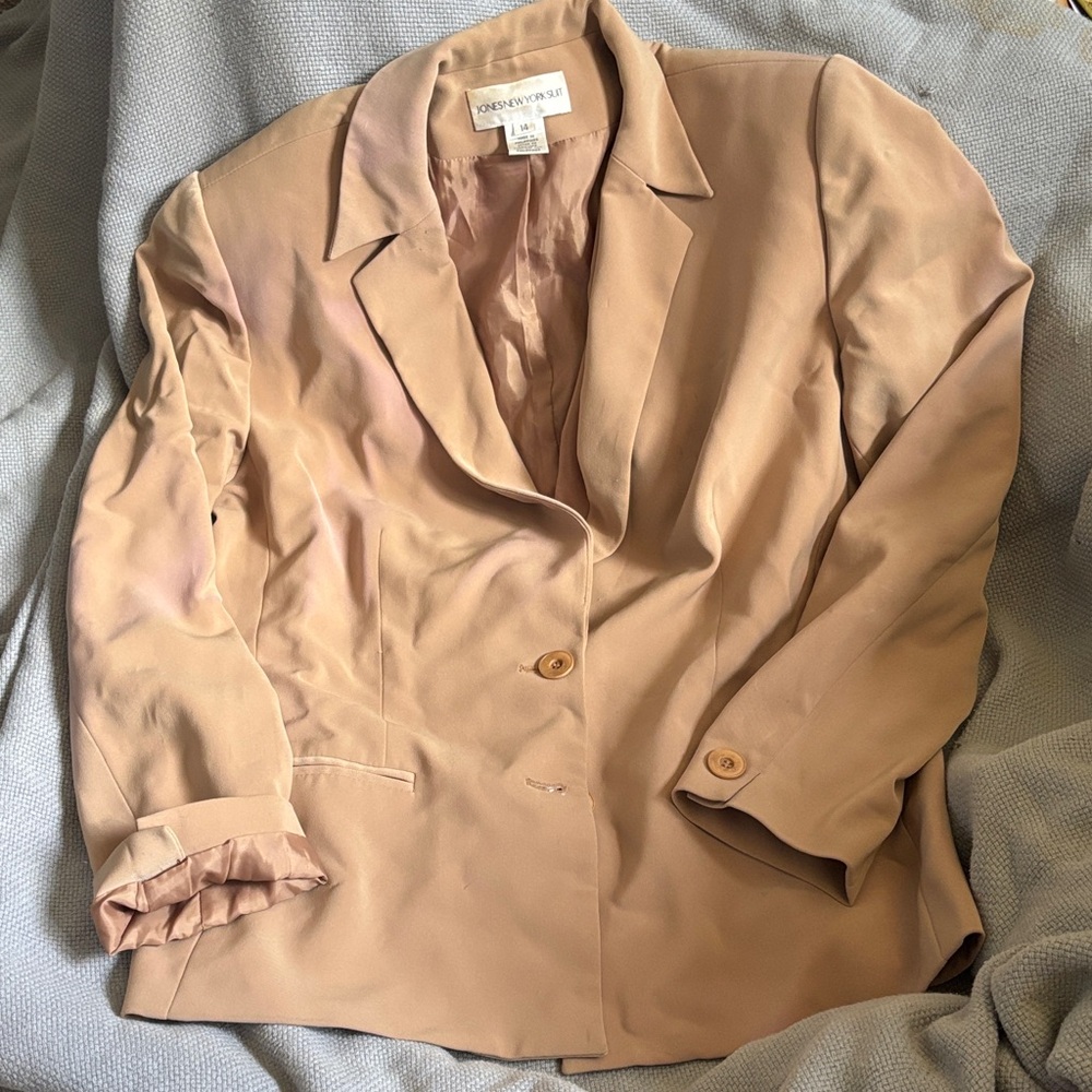 Tan Blazer Jones New York